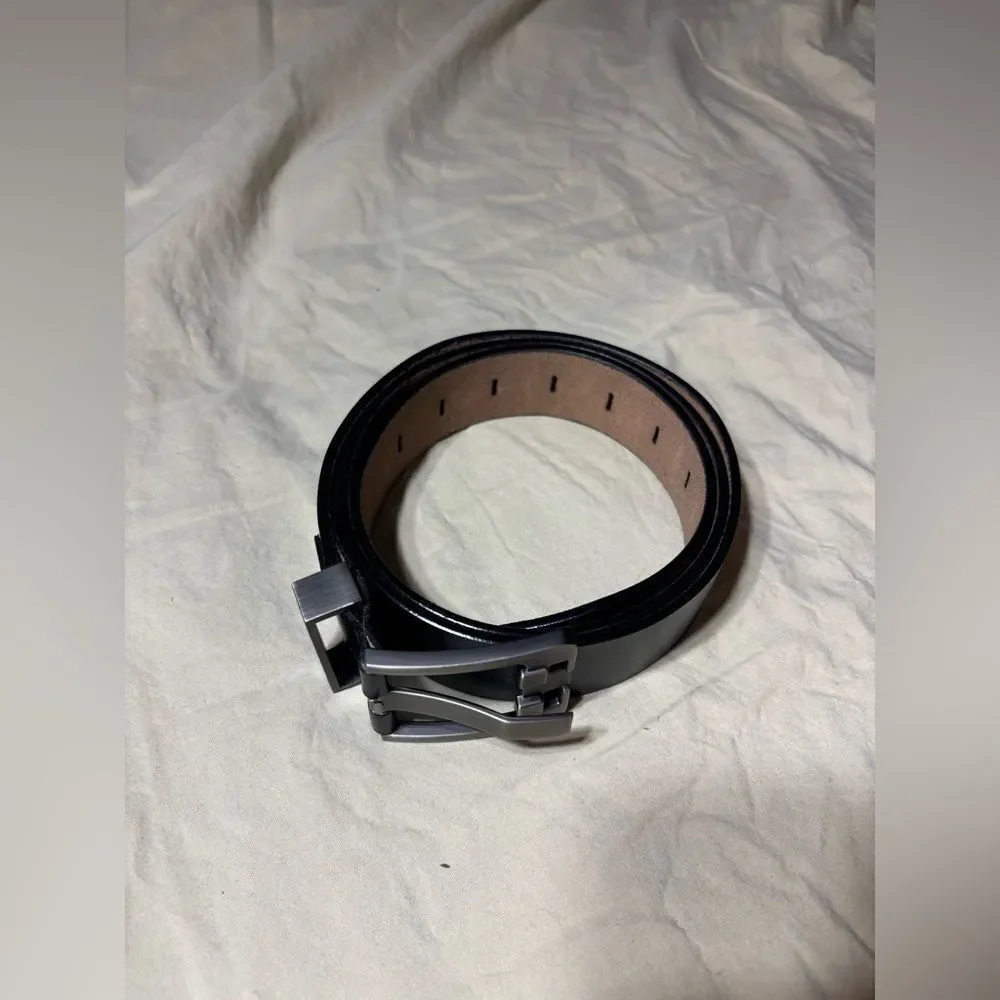 Men’s Black Belt 100% Leather Size 48” EPC